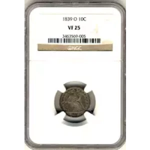 Half Dimes---Liberty Seated 1837-1873-Silver- 0.5 Dime (3)