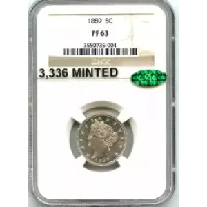 Nickel Five Cent Pieces-Liberty Head 1883-1913 (3)