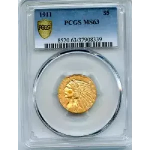 Half Eagles---Indian Head 1908-1929 -Gold- 5 Dollar (3)