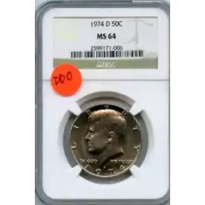 Half Dollars---Kennedy 1971-Present -Copper-Nickel- 0.5 Dollar (3)