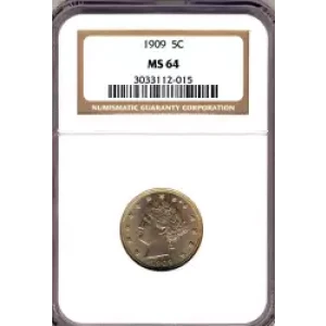 Nickel Five Cent Pieces-Liberty Head 1883-1913 (3)