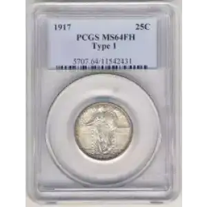 Quarter Dollars---Standing Liberty (3)