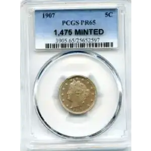 Nickel Five Cent Pieces-Liberty Head 1883-1913 (3)