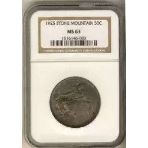 Classic Commemorative Silver--- Stone Mountain Memorial 1925 -Silver- 0.5 Dollar (3)