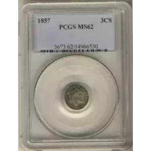 Silver Three Cent Pieces Trimes-1851-1873 (3)