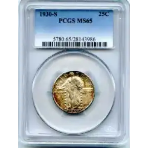 Quarter Dollars---Standing Liberty (3)