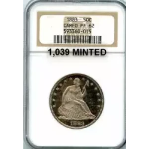 Half Dollars---Liberty Seated 1839-1891 -Silver- 0.5 Dollar (3)