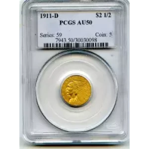 Quarter Eagles---Indian Head 1908-1929 -Gold- 2.5 Dollar (3)