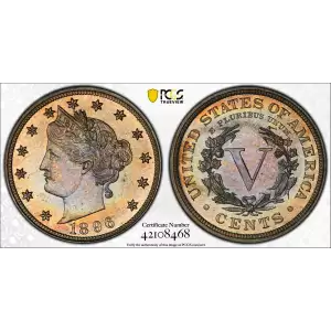 Nickel Five Cent Pieces-Liberty Head 1883-1913 (2)