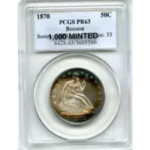 Half Dollars---Liberty Seated 1839-1891 -Silver- 0.5 Dollar (3)