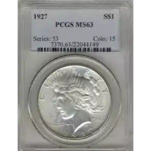 Peace Silver Dollar (3)