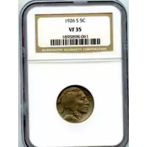 Nickel Five Cent Pieces-Indian Head or Buffalo (3)