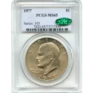 Dollars---Eisenhower 1971-1978 Copper-Nickel- 1 Dollar (3)