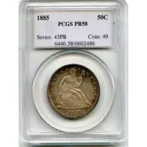 Half Dollars---Liberty Seated 1839-1891 -Silver- 0.5 Dollar (3)