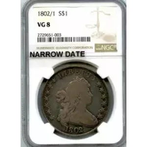 Dollars---Draped Bust 1795-1804 -Silver- 1 Dollar (3)