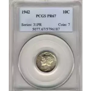 Dimes---Winged Liberty Head or Mercury 1916-1945 -Silver- 1 Dime (3)