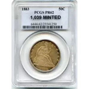 Half Dollars---Liberty Seated 1839-1891 -Silver- 0.5 Dollar (3)