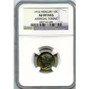 Dimes---Winged Liberty Head or Mercury 1916-1945 -Silver- 1 Dime (3)