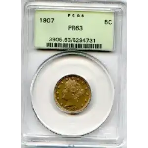 Nickel Five Cent Pieces-Liberty Head 1883-1913 (3)