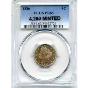 Nickel Five Cent Pieces-Liberty Head 1883-1913 (3)