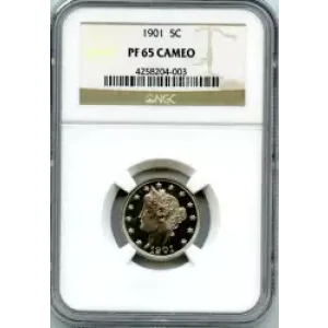 Nickel Five Cent Pieces-Liberty Head 1883-1913 (3)