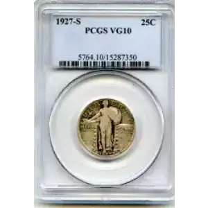 Quarter Dollars---Standing Liberty (3)