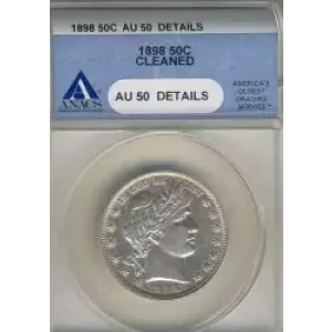 Half Dollars---Barber 1892-1915 -Silver- 0.5 Dollar (3)