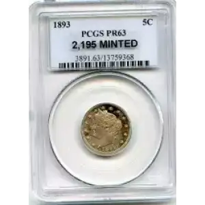 Nickel Five Cent Pieces-Liberty Head 1883-1913 (3)