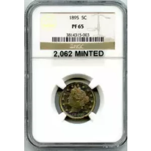 Nickel Five Cent Pieces-Liberty Head 1883-1913 (3)