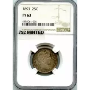 Quarter Dollars---Barber or Liberty Head (3)