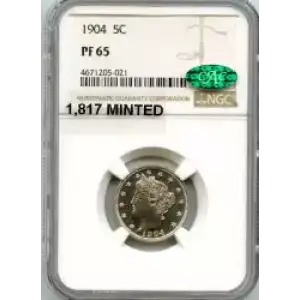 Nickel Five Cent Pieces-Liberty Head 1883-1913 (3)