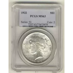 Peace Silver Dollar (3)