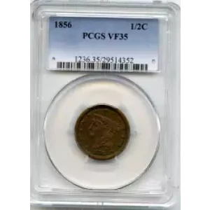 Half Cents -Braided Hair 1840-57 -Copper (3)