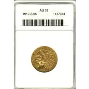 Half Eagles---Indian Head 1908-1929 -Gold- 5 Dollar (3)