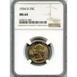Quarter Dollars-Washington-Silver Coinage (3)