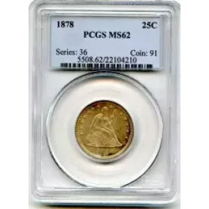 Liberty Seated Quarter Dollar (3)