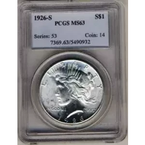Peace Silver Dollar (3)