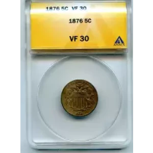 Nickel Five Cent Pieces-Shield 1866-1883 (3)