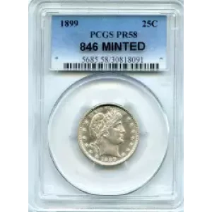 Quarter Dollars---Barber or Liberty Head (3)