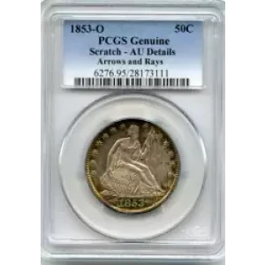 Half Dollars---Liberty Seated 1839-1891 -Silver- 0.5 Dollar (3)