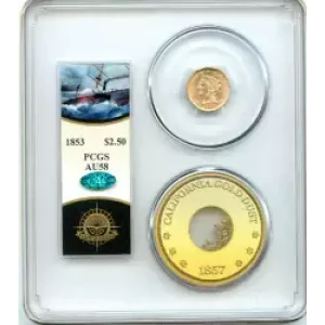 Quarter Eagles---Liberty Head 1840-1907 -Gold- 2.5 Dollar (3)