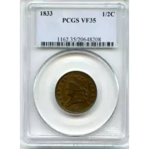 Half Cents -Classic Head 1809-36 -Copper (3)