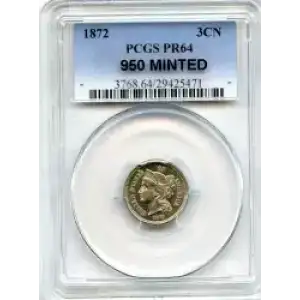 Nickel Three Cent Pieces 1865-1889 (3)