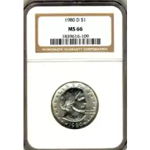 Dollars---Susan B. Anthony 1979-1999 -Copper-Nickel- 1 Dollar (3)