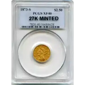 Quarter Eagles---Liberty Head 1840-1907 -Gold- 2.5 Dollar (3)