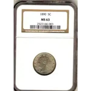 Nickel Five Cent Pieces-Liberty Head 1883-1913 (3)