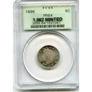 Nickel Five Cent Pieces-Liberty Head 1883-1913 (3)