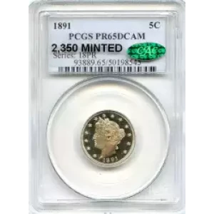 Nickel Five Cent Pieces-Liberty Head 1883-1913 (3)