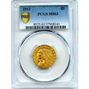 Half Eagles---Indian Head 1908-1929 -Gold- 5 Dollar (3)