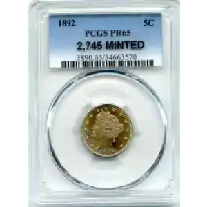 Nickel Five Cent Pieces-Liberty Head 1883-1913 (3)